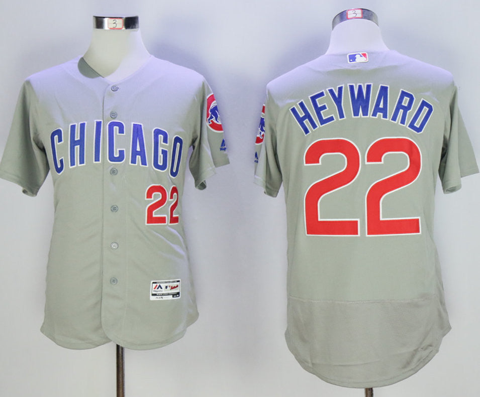 Jason Heyward Chicago Cubs grey jersey