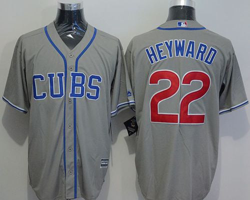 Jason Heyward Chicago Cubs grey Alternate jersey
