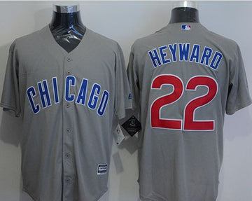 Jason Heyward Chicago Cubs grey jersey