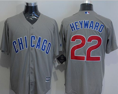 Jason Heyward Chicago Cubs grey jersey