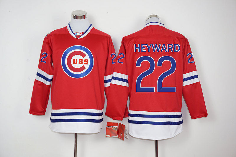 Jason Heyward Chicago Cubs red jersey