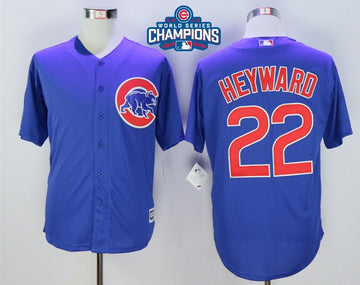 Jason Heyward Chicago Cubs royal jersey