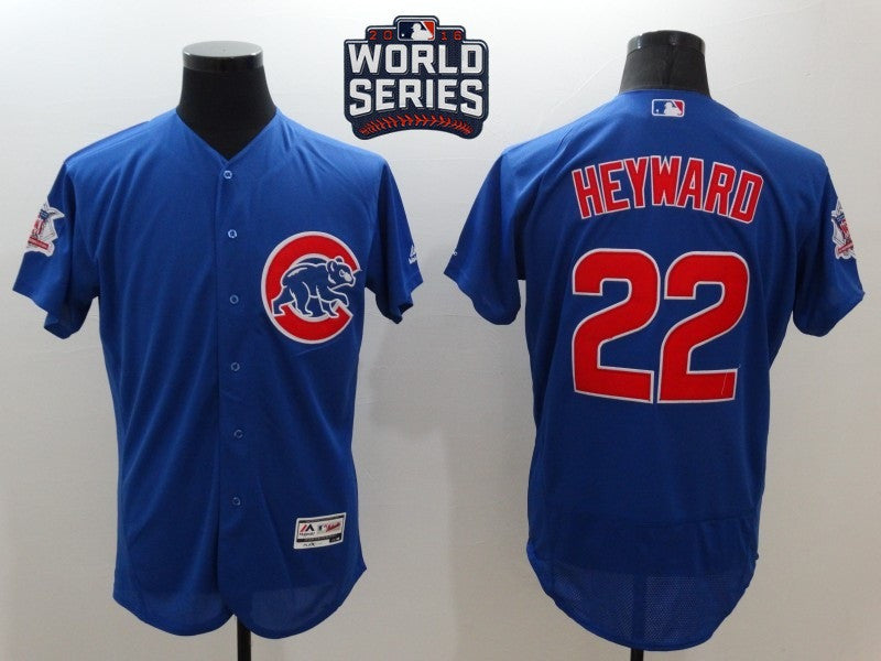 Jason Heyward Chicago Cubs royal jersey