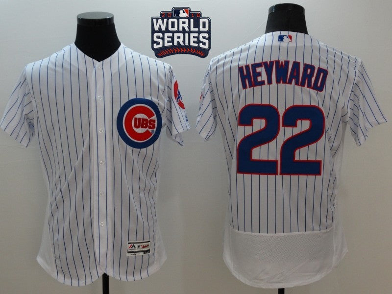 Jason Heyward Chicago Cubs white jersey