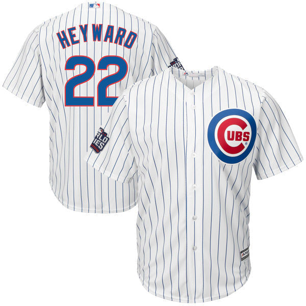 Jason Heyward Chicago Cubs white jersey