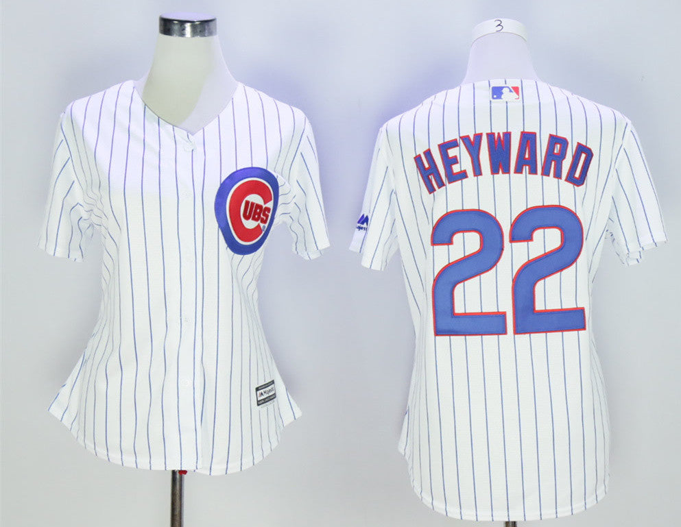 Jason Heyward Chicago Cubs white jersey