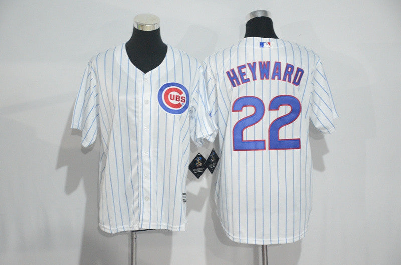Jason Heyward Chicago Cubs white jersey