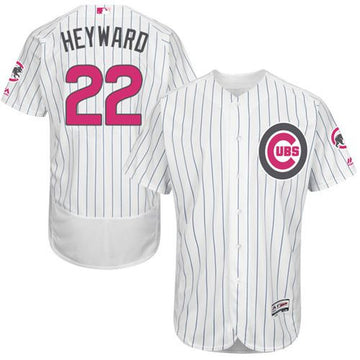 Jason Heyward Chicago Cubs white Authentic jersey