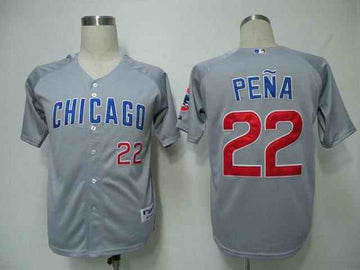 Pena Chicago Cubs grey jersey