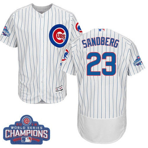 Ryne Sandberg Chicago Cubs white jersey