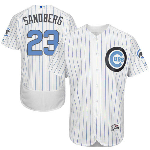 Ryne Sandberg Chicago Cubs white jersey