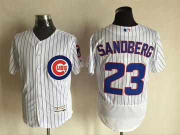 Ryne Sandberg Chicago Cubs white jersey