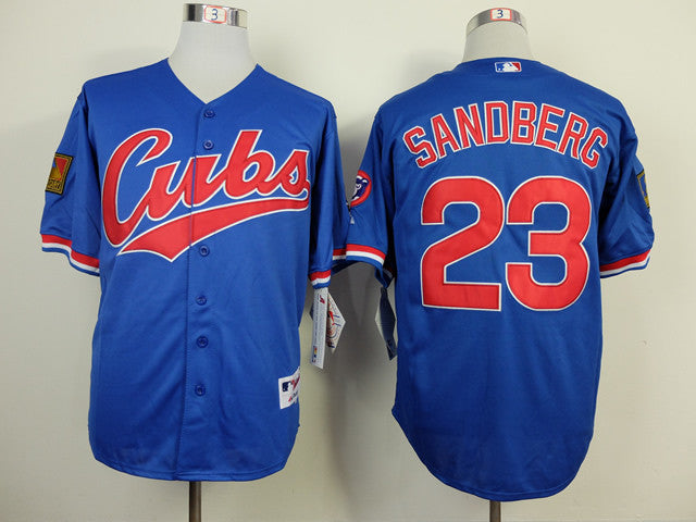 Sandberg Chicago Cubs blue jersey