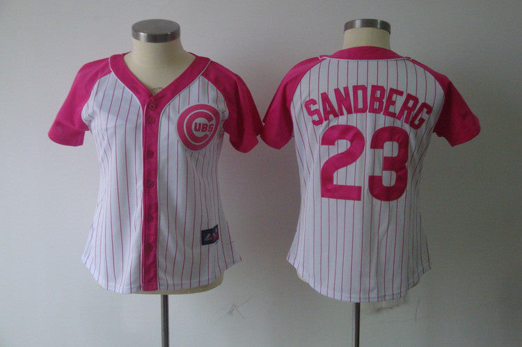 Sandberg Chicago Cubs pink jersey