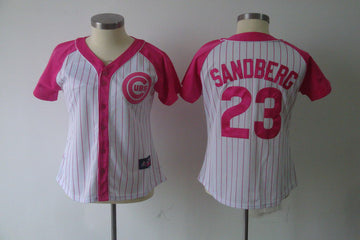 Sandberg Chicago Cubs pink jersey