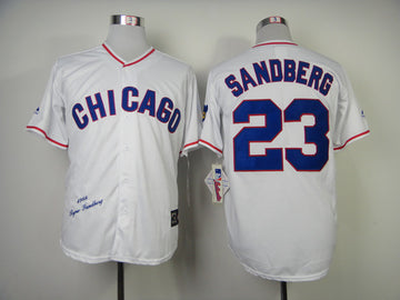Sandberg Chicago Cubs white jersey
