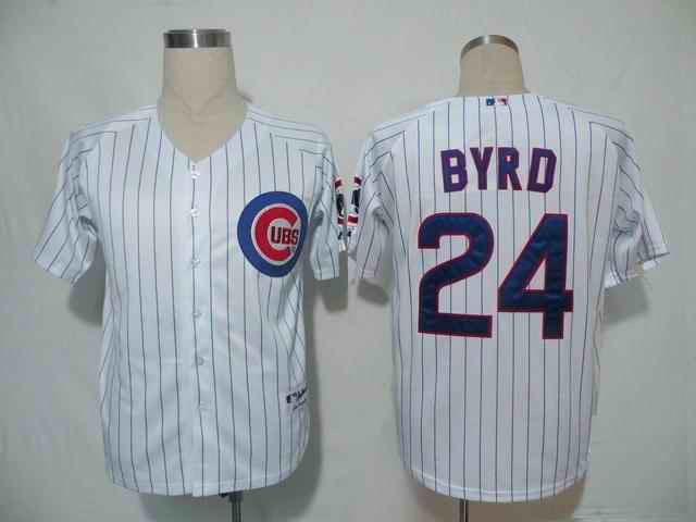 Byrd Chicago Cubs white jersey