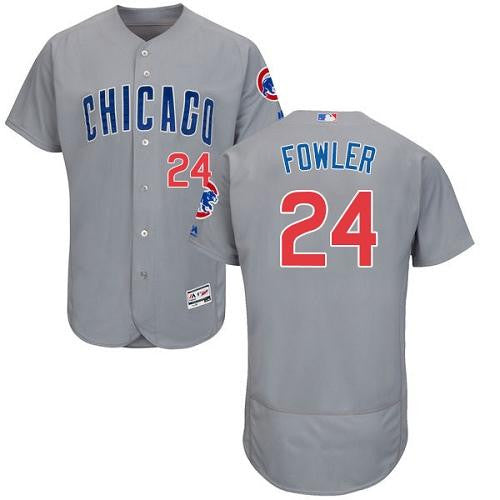 Dexter Fowler Chicago Cubs grey Authentic jersey