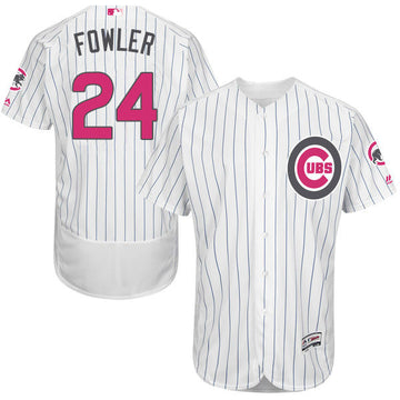 Dexter Fowler Chicago Cubs white jersey