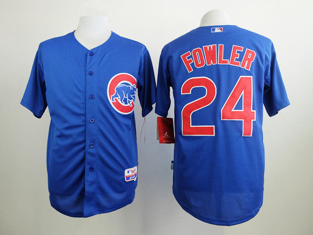 Fowler Chicago Cubs blue jersey
