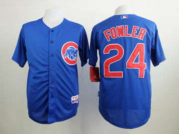 Fowler Chicago Cubs blue jersey