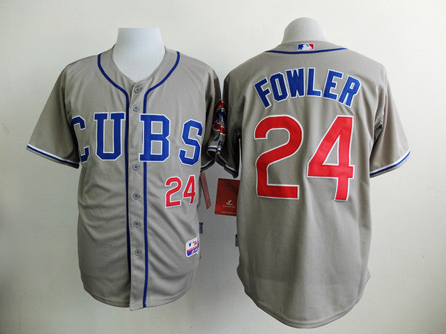 Fowler Chicago Cubs grey jersey
