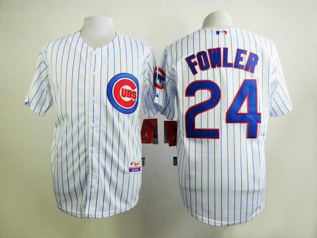 Fowler Chicago Cubs white jersey