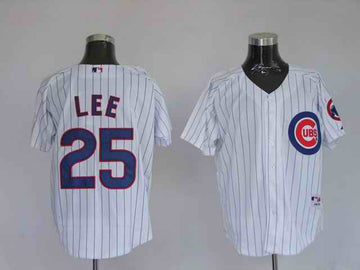 Lee Chicago Cubs white jersey