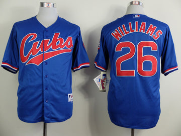 Williams Chicago Cubs blue jersey