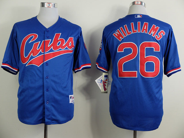 Williams Chicago Cubs blue jersey
