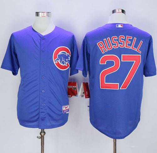 Addison Russell Chicago Cubs blue Alternate jersey