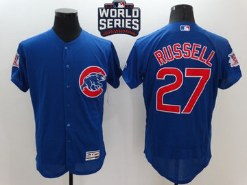 Addison Russell Chicago Cubs royal jersey