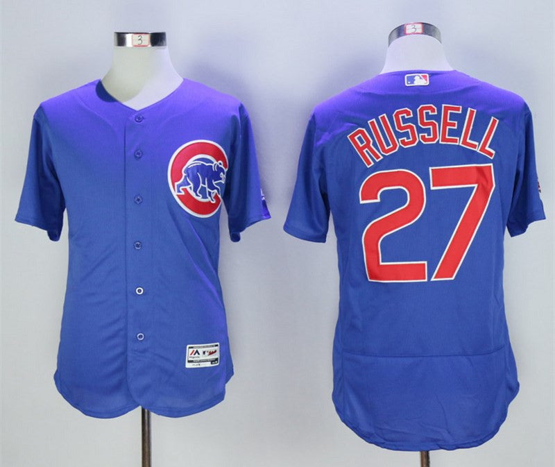 Addison Russell Chicago Cubs royal jersey