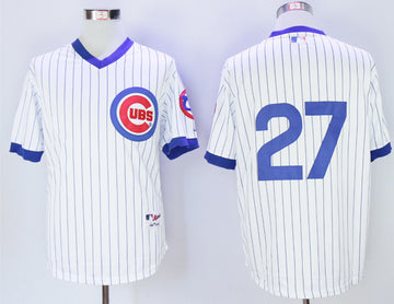 Addison Russell Chicago Cubs white jersey