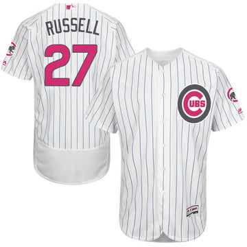 Addison Russell Chicago Cubs white jersey