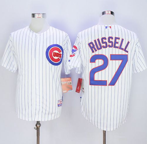 Addison Russell Chicago Cubs white Home jersey