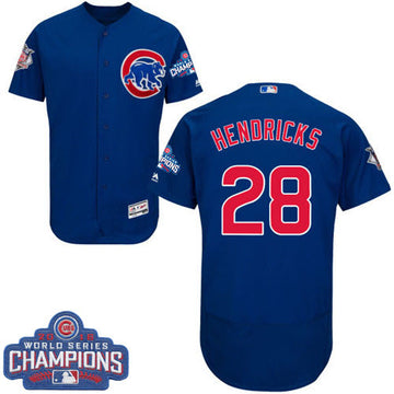 Kyle Hendricks Chicago Cubs blue jersey