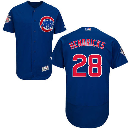 Kyle Hendricks Chicago Cubs blue jersey