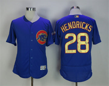 Kyle Hendricks Chicago Cubs blue jersey