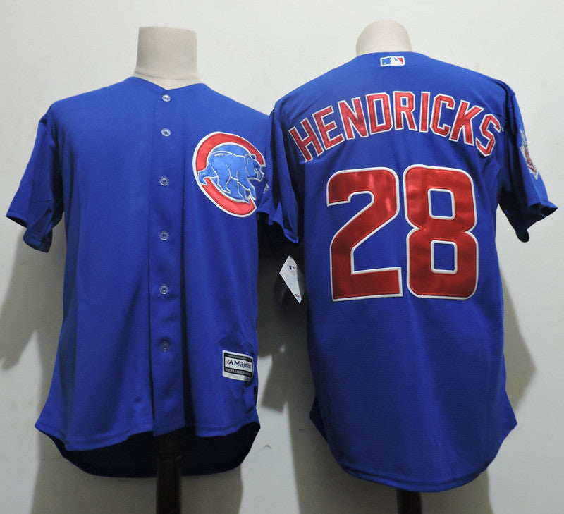 Kyle Hendricks Chicago Cubs blue jersey
