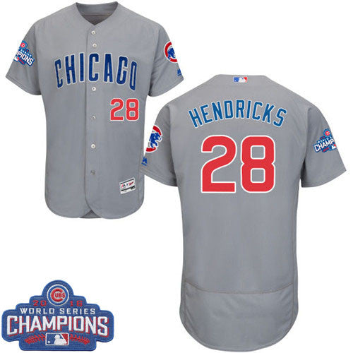 Kyle Hendricks Chicago Cubs gray jersey