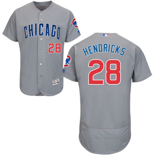 Kyle Hendricks Chicago Cubs gray jersey