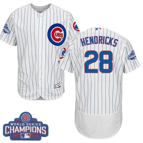 Kyle Hendricks Chicago Cubs white jersey