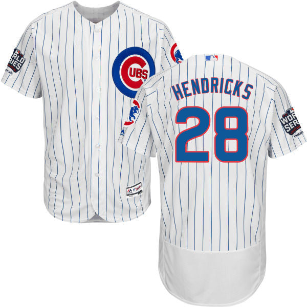 Kyle Hendricks Chicago Cubs white jersey