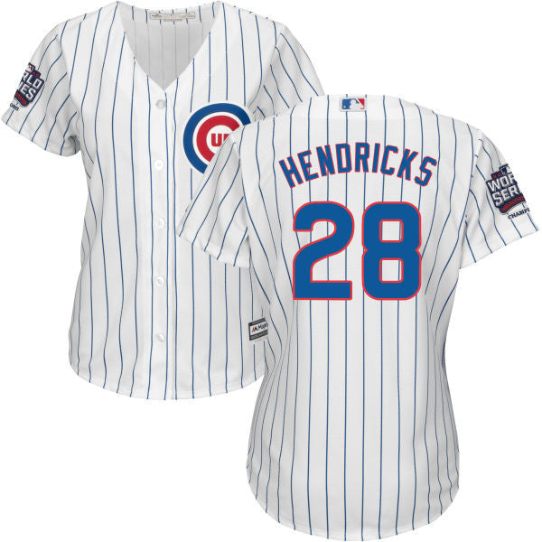 Kyle Hendricks Chicago Cubs white jersey
