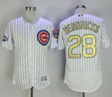 Kyle Hendricks Chicago Cubs white jersey