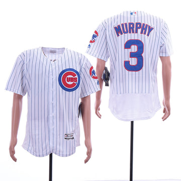 Daniel Murphy Chicago Cubs white jersey