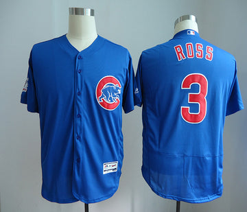 David Ross Chicago Cubs blue jersey