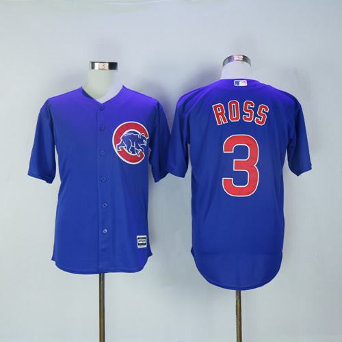 David Ross Chicago Cubs blue jersey