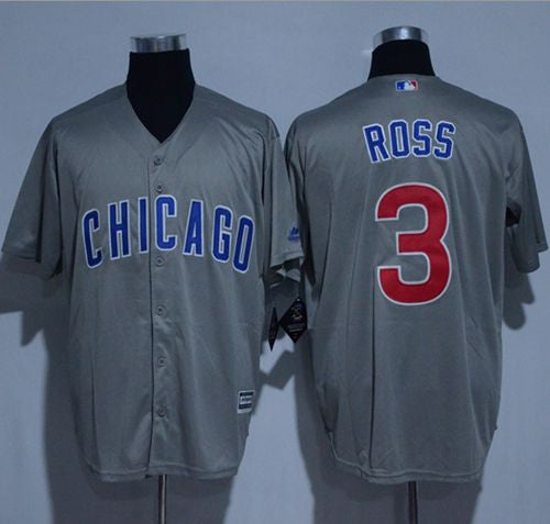 David Ross Chicago Cubs grey jersey